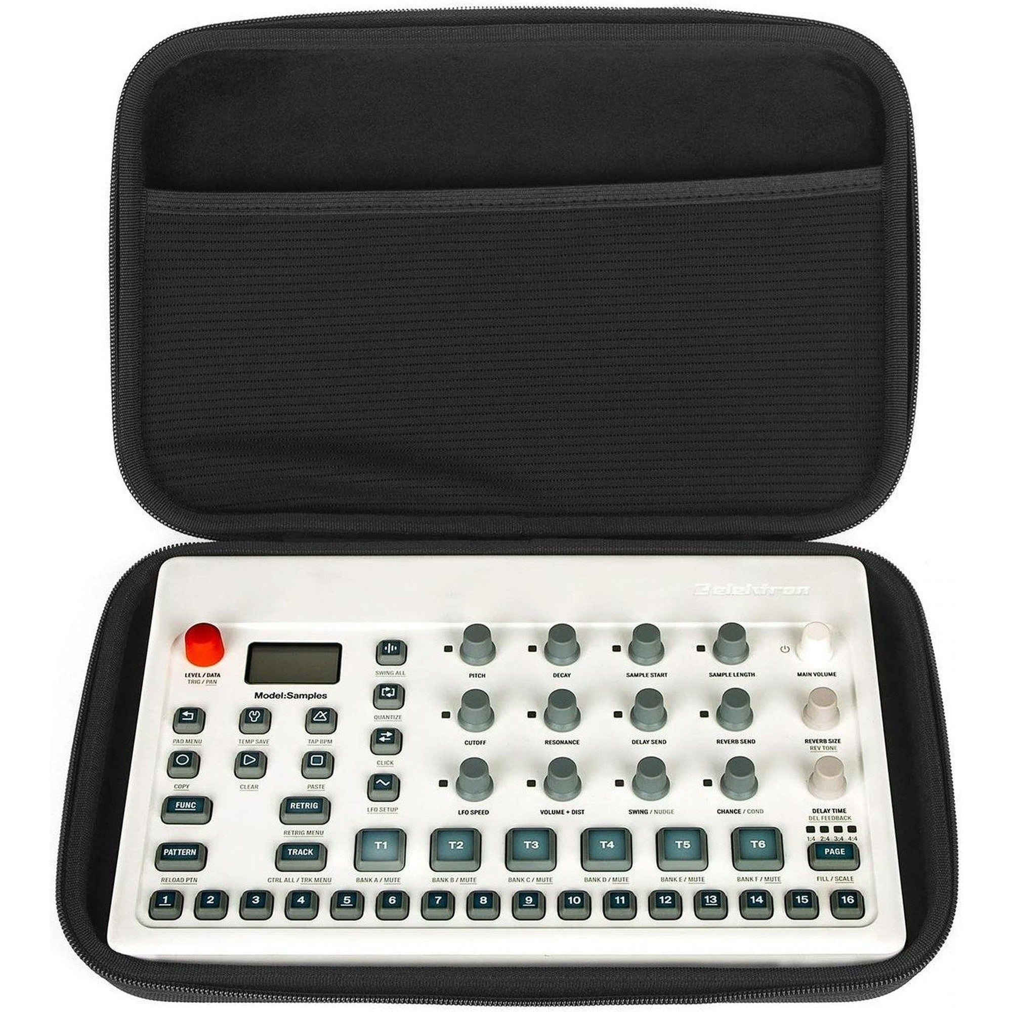 Analog Cases Pulse Case for Elektron Model Samples and Cycles, durable studio bag designed for electronic music gear.