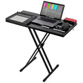 Analog Cases X-PRO Performance Surface keyboard stand showing sturdy metal construction and adjustable height for musical setups.
