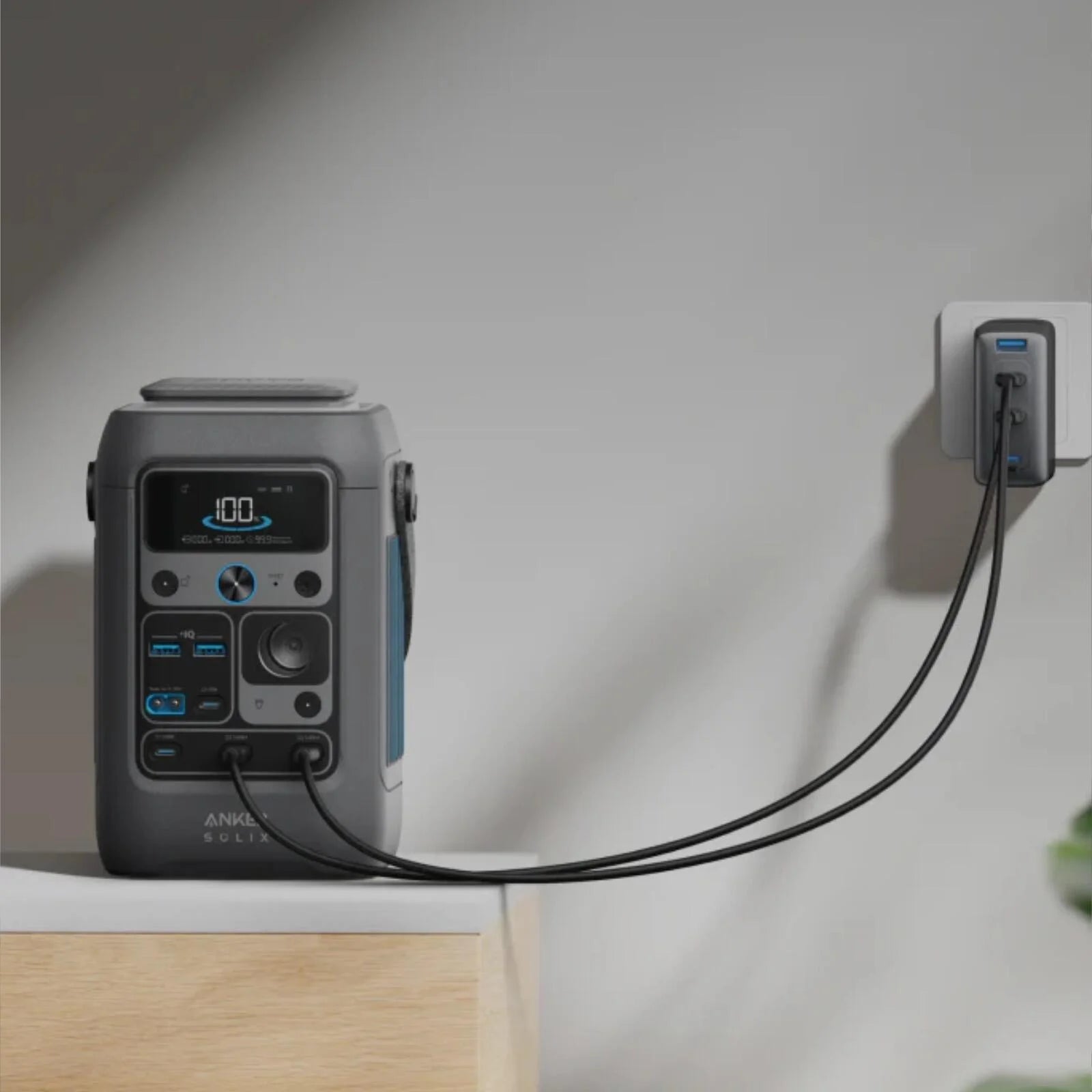 Anker Solix C300X DC Portable Power Station (288Wh, 90000mAh)