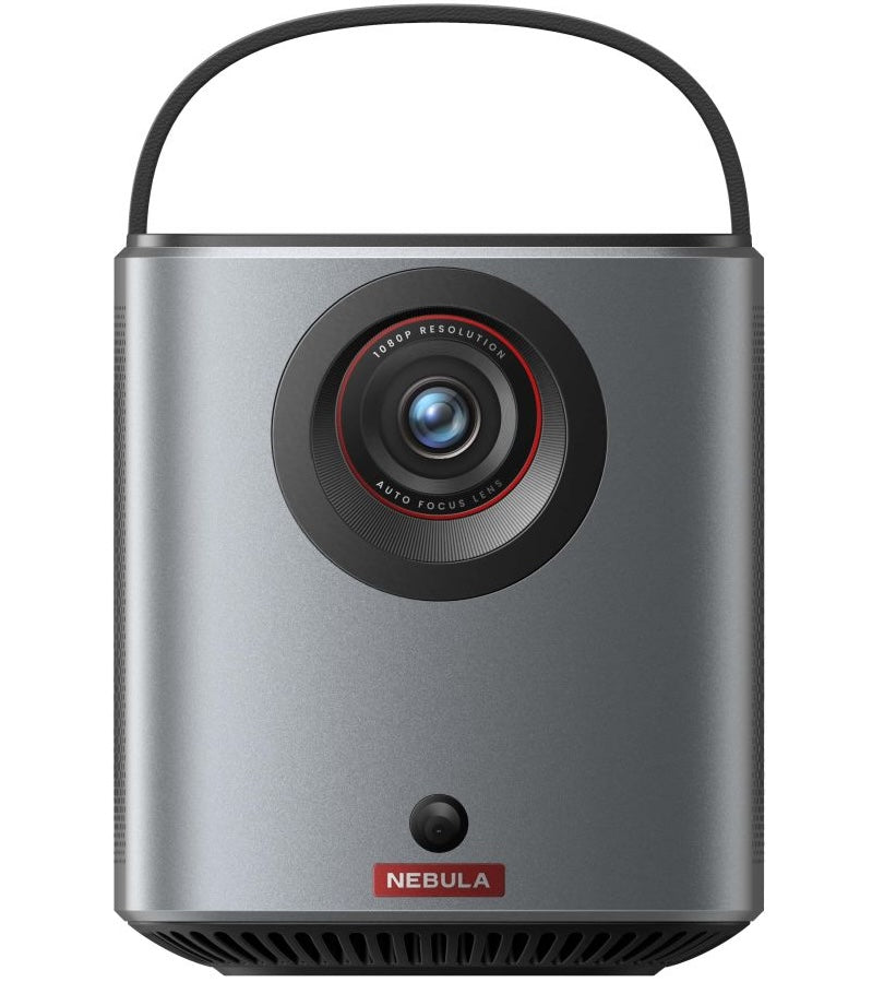 Nebula Mars 3 Air projector by Nebula, front view showing sleek design and lens for home entertainment projection.