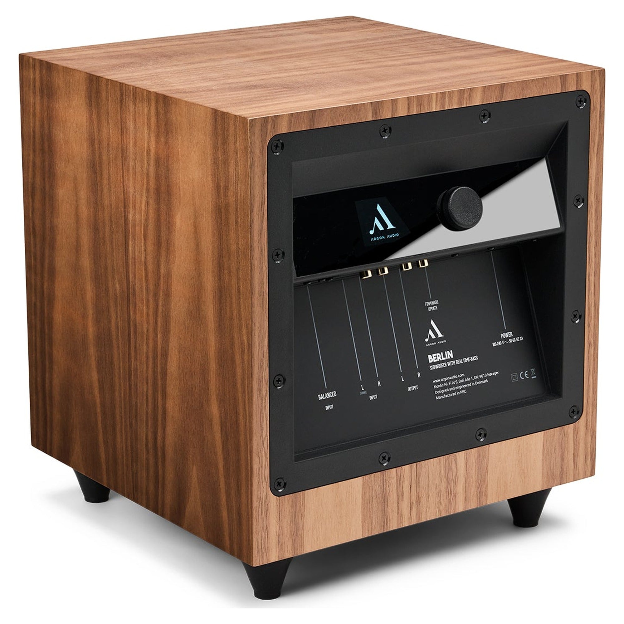 Argon Audio BERLIN SUB 10, Walnut view 2