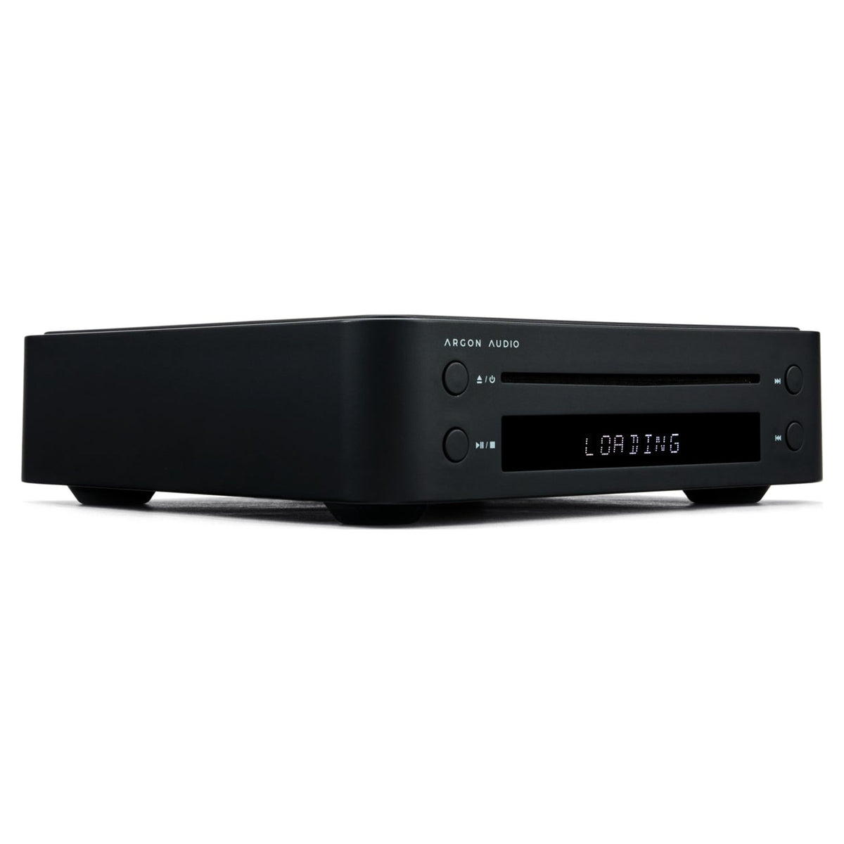 Argon Audio CD1 Black, low front angle