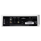 Argon Audio CD1 White rear panel with RCA line out, optical and coaxial digital outputs