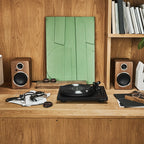 Argon Audio Fenris A5 active bookshelf speakers, front