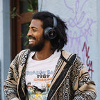 Argon Audio Quiet Storm Black worn on the street