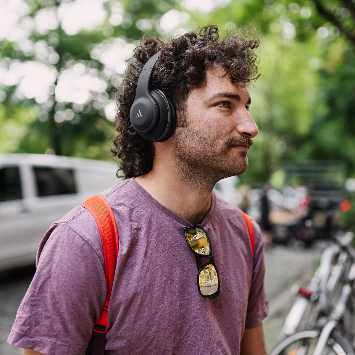 Argon Audio Soul3, worn outdoors