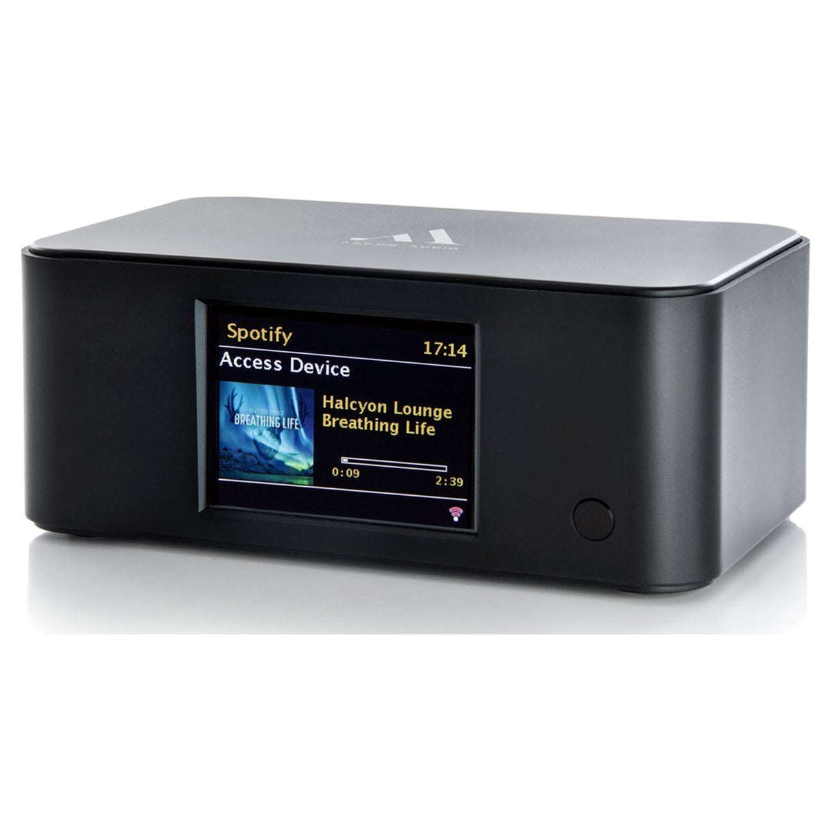 Argon Audio Stream 2 MK3, three-quarter view with colour display