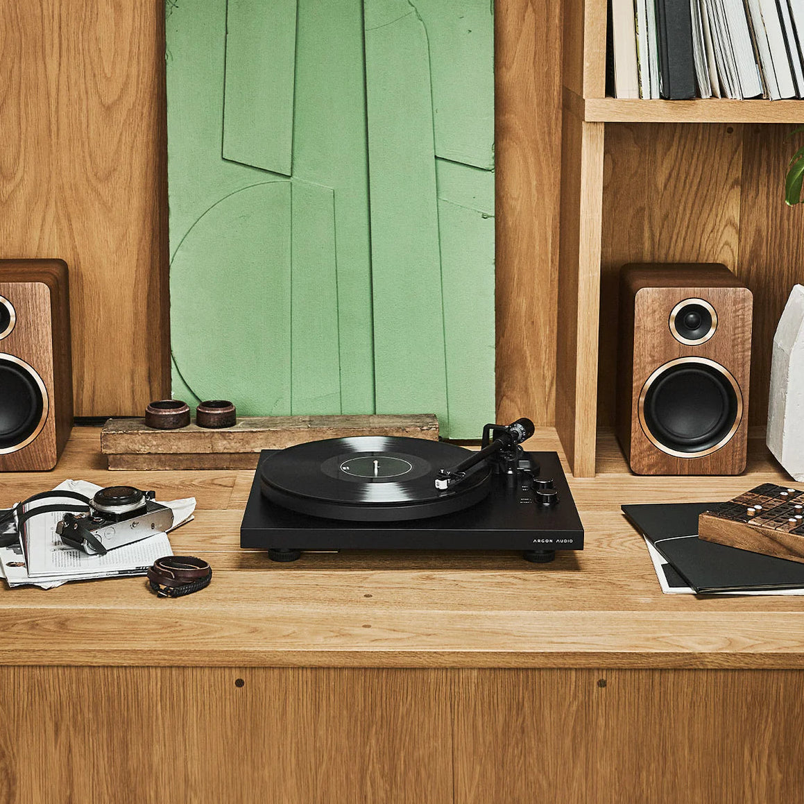 Argon Audio TT MK2 turntable, in black