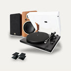 Argon Audio TT MK2 + Fenris A5 + Kontur 10 Vinyl Setup – Turntable Colour Black, Speaker Colour Walnut