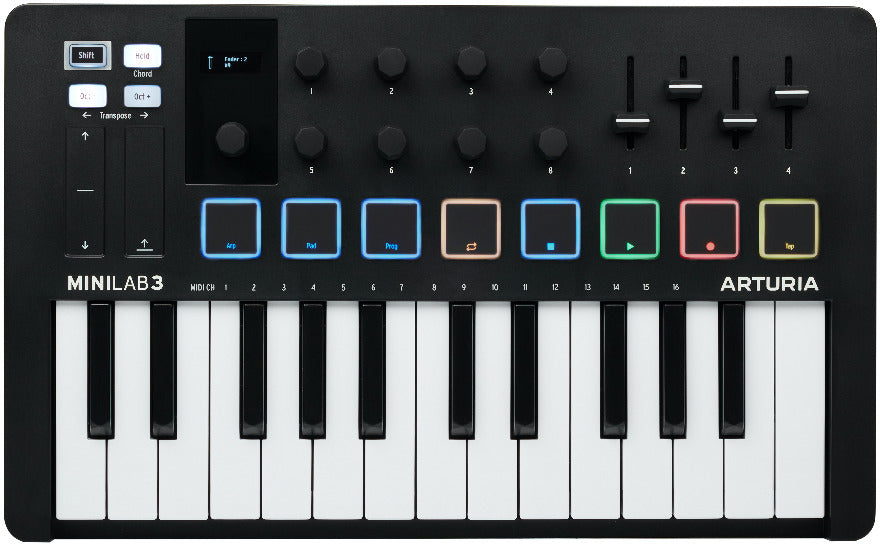 Arturia MiniLab 3 (Black)