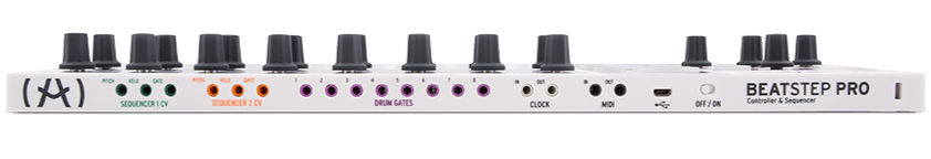 Arturia BeatStep Pro sequencers, close up