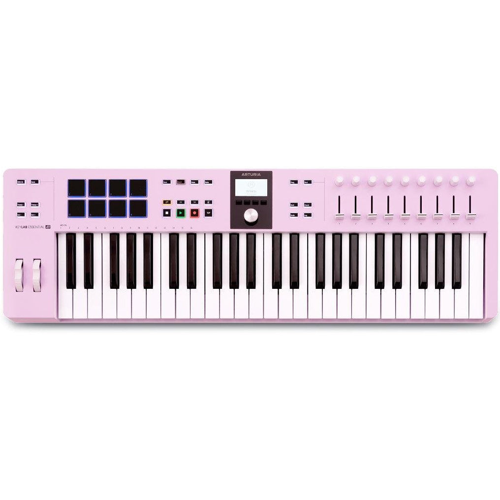 Arturia KeyLab Essential 49 MK3 MIDI keyboard, in black