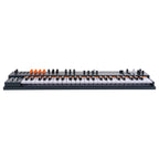 Arturia MiniFreak 49 synthesizer front profile view