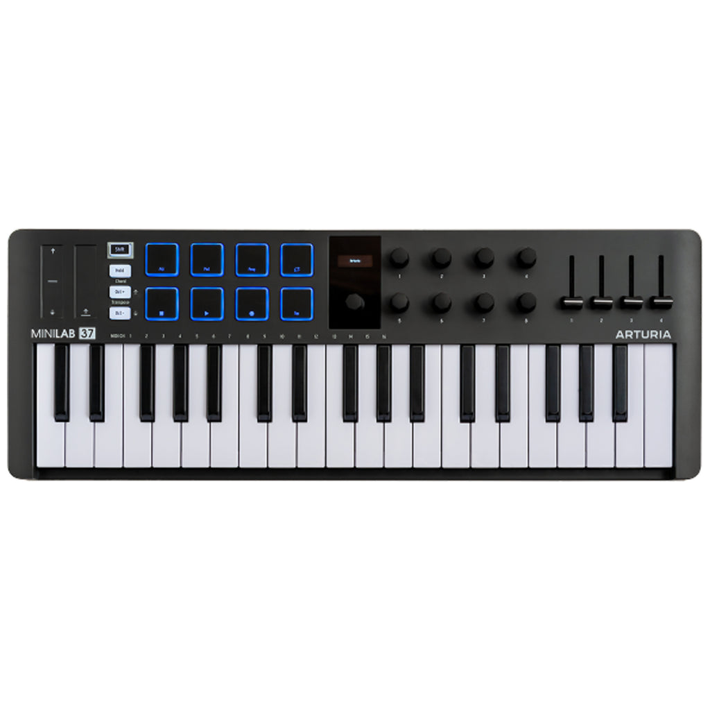 Arturia MiniLab 37 Black - top view
