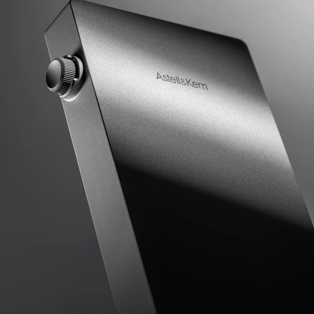 Astell&Kern PD5 machined aluminium body and volume wheel detail