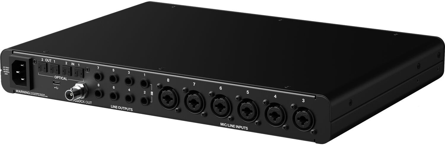 Audient EVO 16, audio interfaces, detail