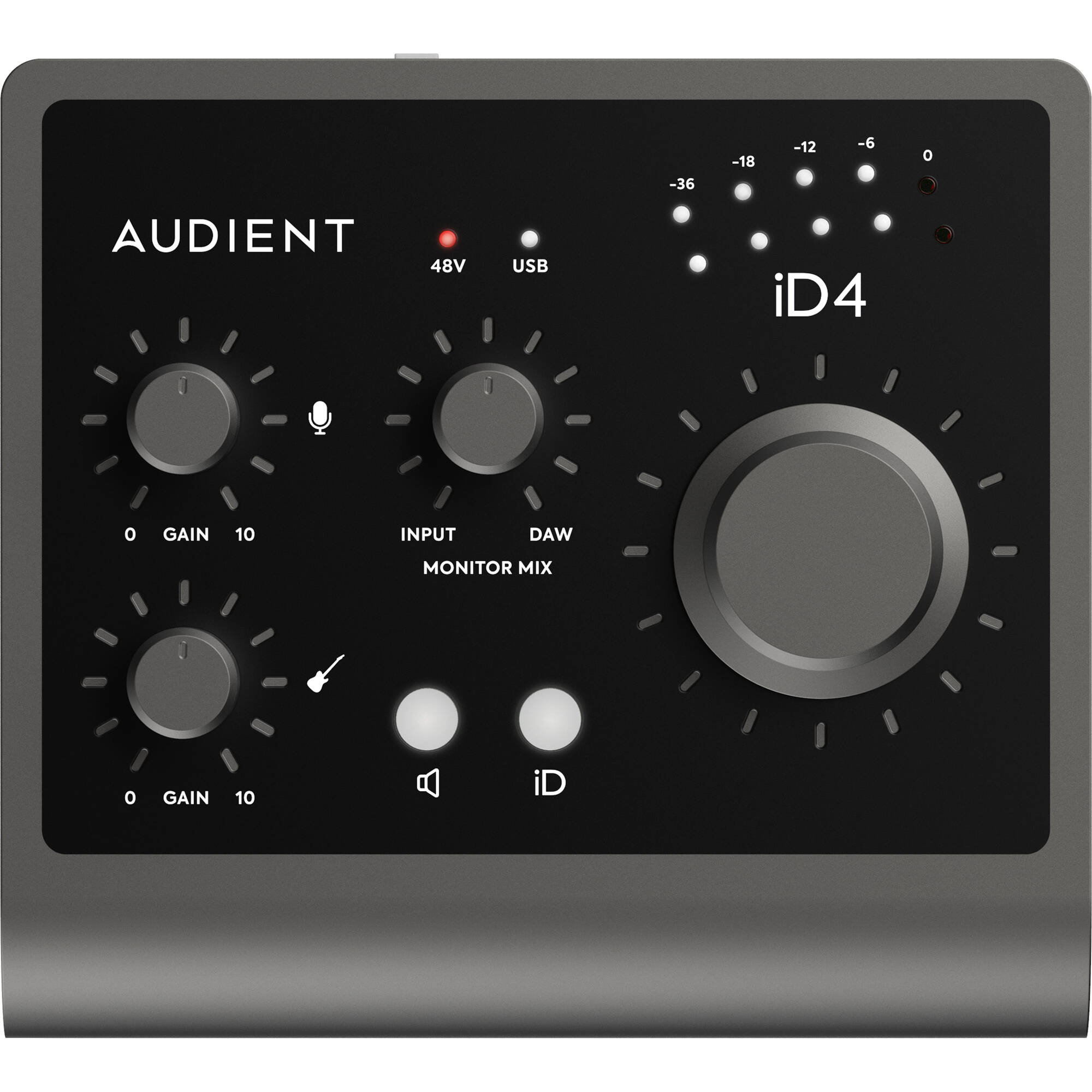 Audient iD4 MK2 USB audio interface, lifestyle setting