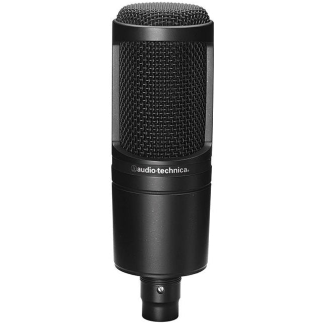 Audio-Technica AT 2020 condenser microphone in black