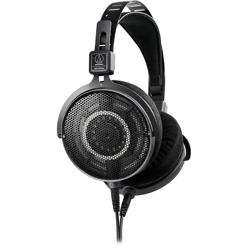 Audio-Technica ATH-R70xa studio headphones, open-back over-ear, front view