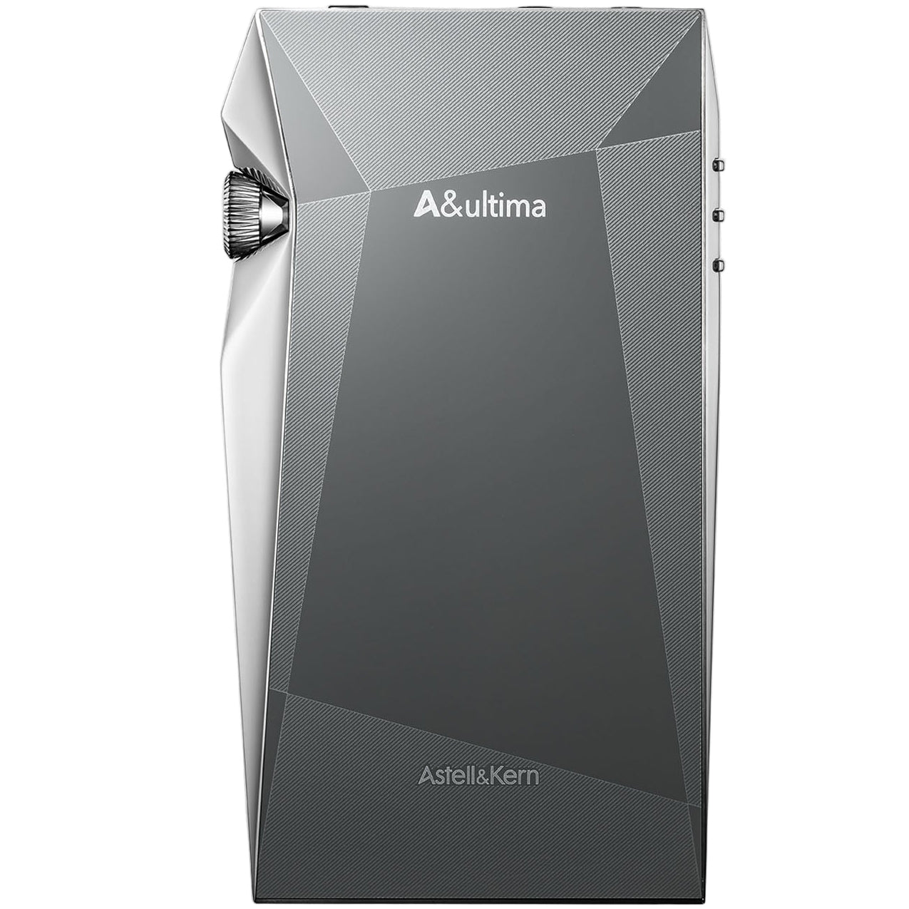 Astell&Kern A&ultima SP4000 portable music player with sleek design and touchscreen display, showcasing high-resolution audio capabilities.