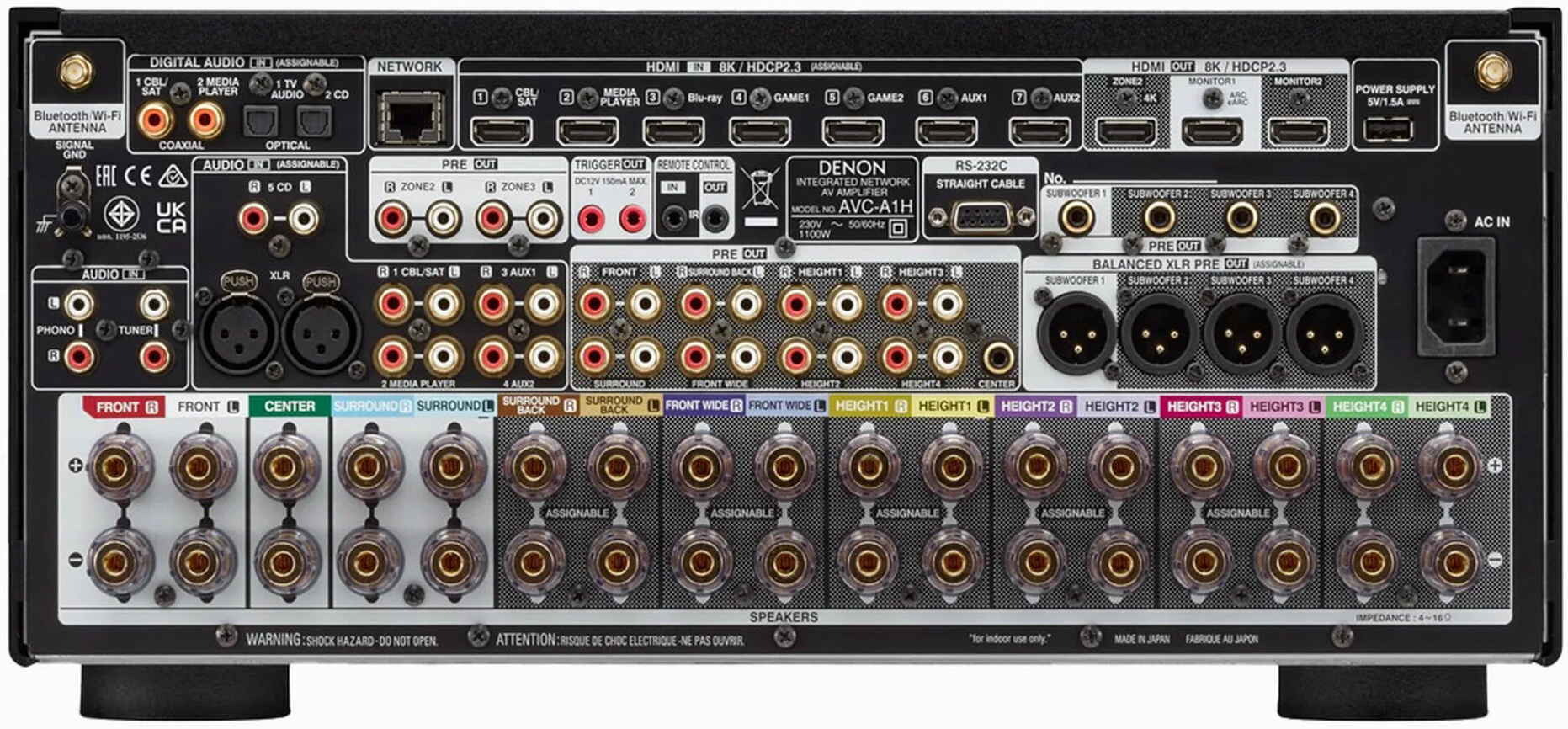 Denon AVC-A1H (Black)