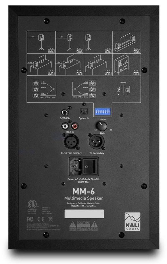 Kali Audio MM-6 (Black)