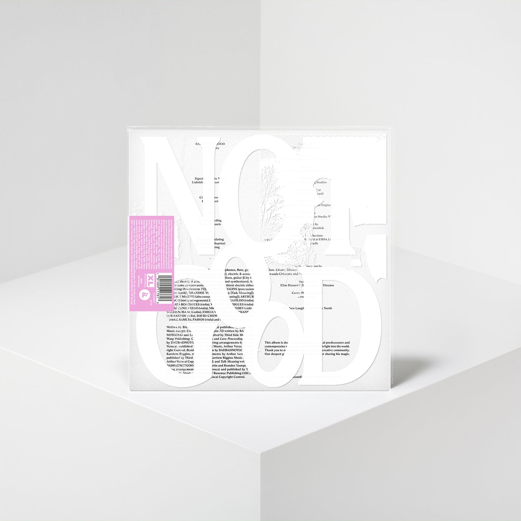 BADBADNOTGOOD - Talk Memory, black vinyl 2LP — record and sleeve