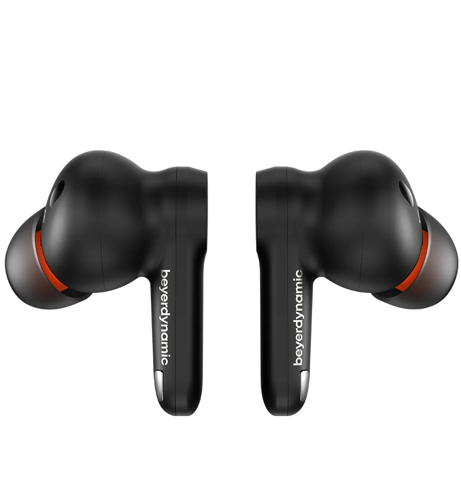 Beyerdynamic Amiron 100 wireless in-ear headphones, black side view