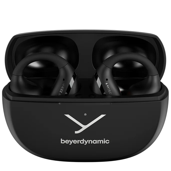 Beyerdynamic Amiron Zero wireless earbuds, black, open