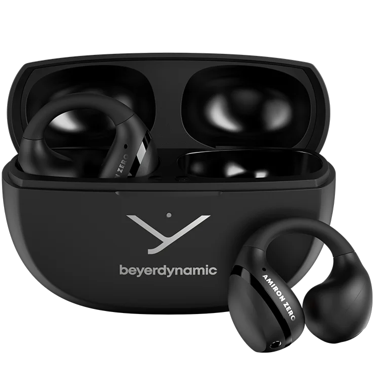 Beyerdynamic Amiron Zero wireless earbuds, black, open