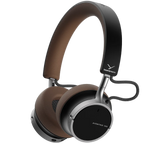Beyerdynamic Aventho 100 wireless headphones in brown, angled view