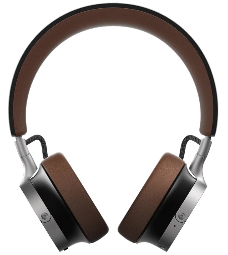 Beyerdynamic Aventho 100 wireless headphones in brown, side view