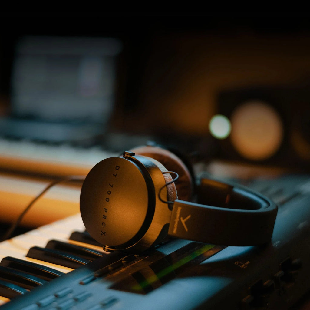 Beyerdynamic DT 700 Pro X studio headphones, black.