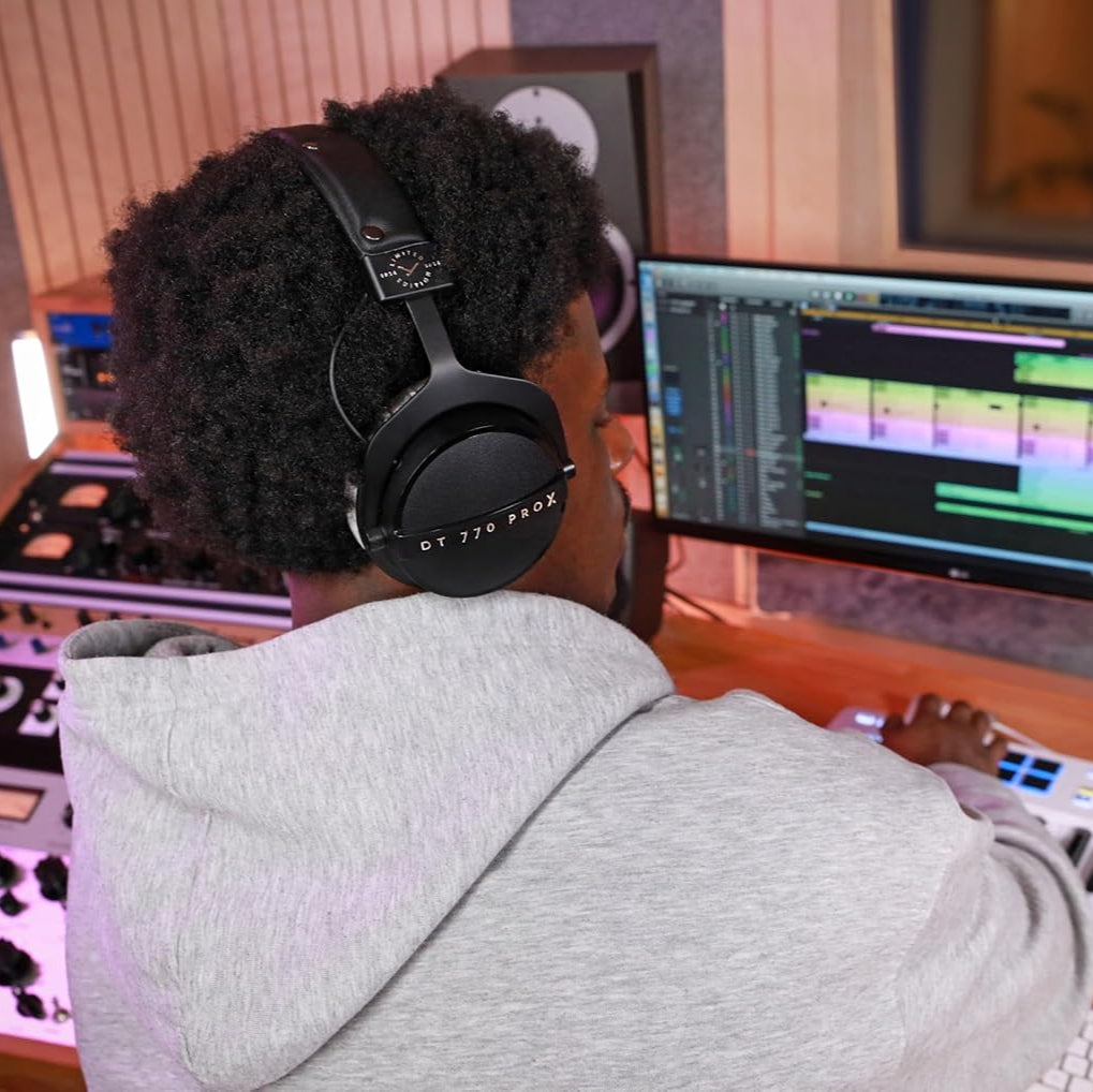 Beyerdynamic DT 770 Pro X studio headphones, in black