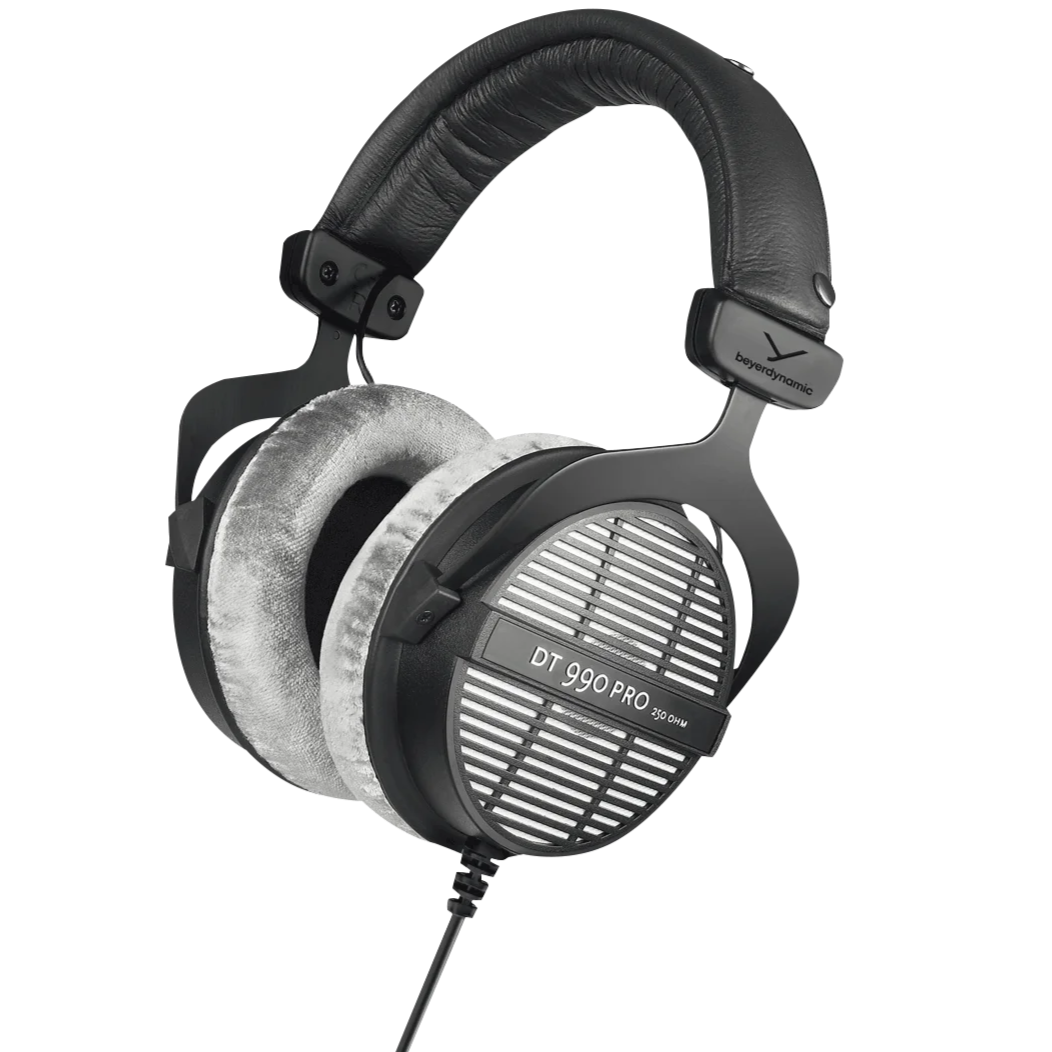 Beyerdynamic DT 990 Pro (250 Ω studio headphones, transparent back view