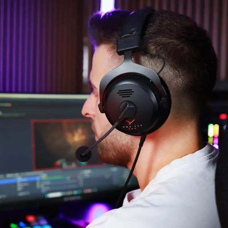 Beyerdynamic MMX 330 Pro gaming headphones, alternate view 4