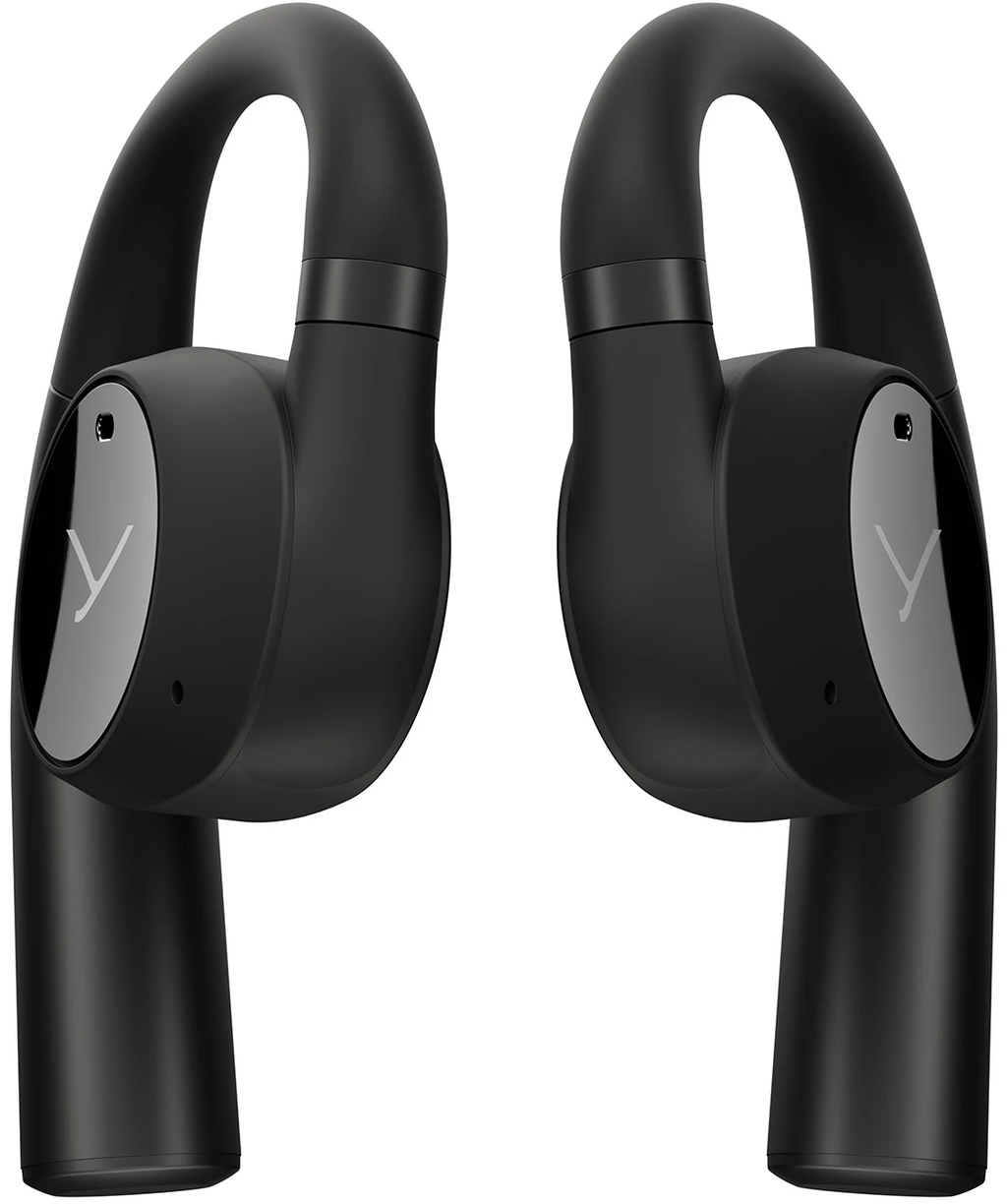 Beyerdynamic Verio 200 wireless in-ear headphones in black with ear tips and inline controls visible.