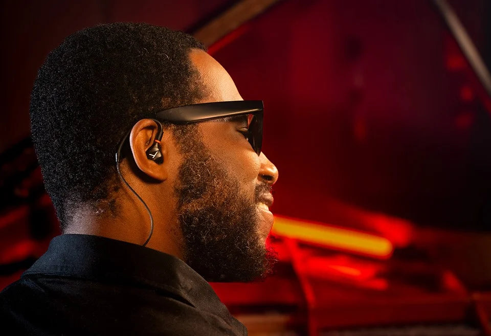 Beyerdynamic DT 71 IE drum and bass studio headphones with in-ear design, shown with ear tips and cable in the image.