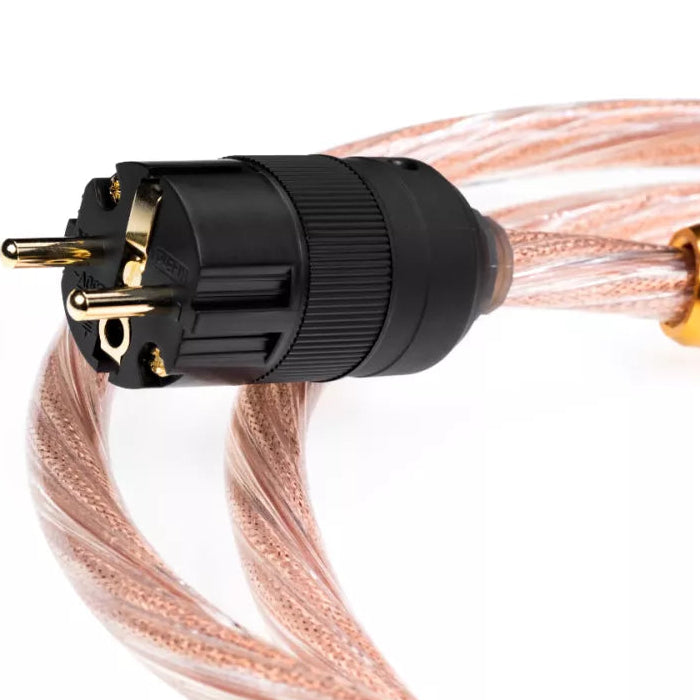 SilentPower Nova 1.8m cable with a sleek design, featuring durable connectors for reliable connectivity.