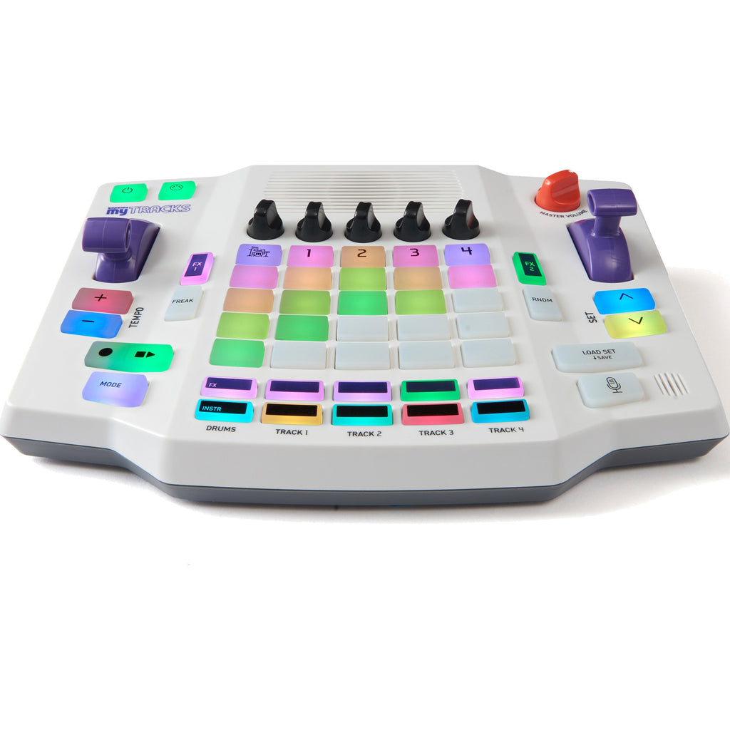 Blipblox myTracks, front three-quarter view