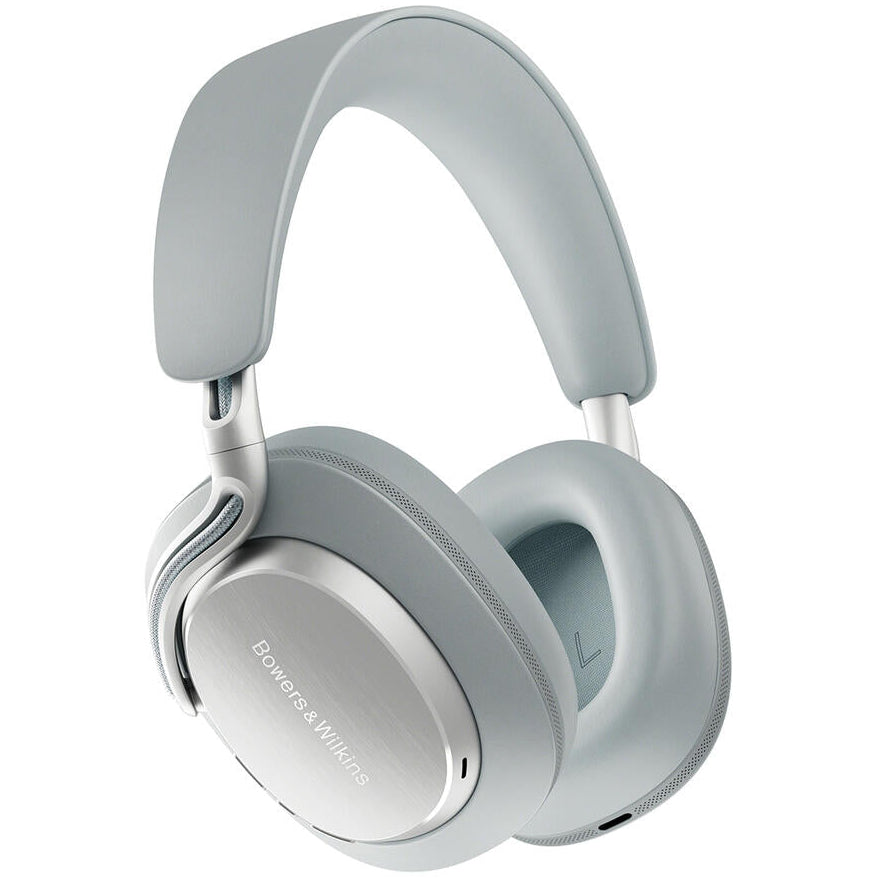 Wireless Bowers & Wilkins Px8 S2 headphones with sleek ear cups and headband, showcasing premium design and build quality.