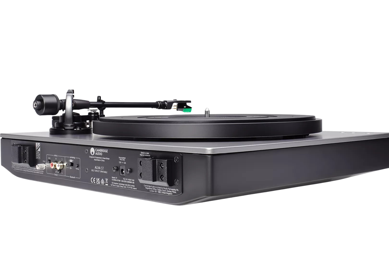 Cambridge Audio Alva ST belt-drive turntable, black