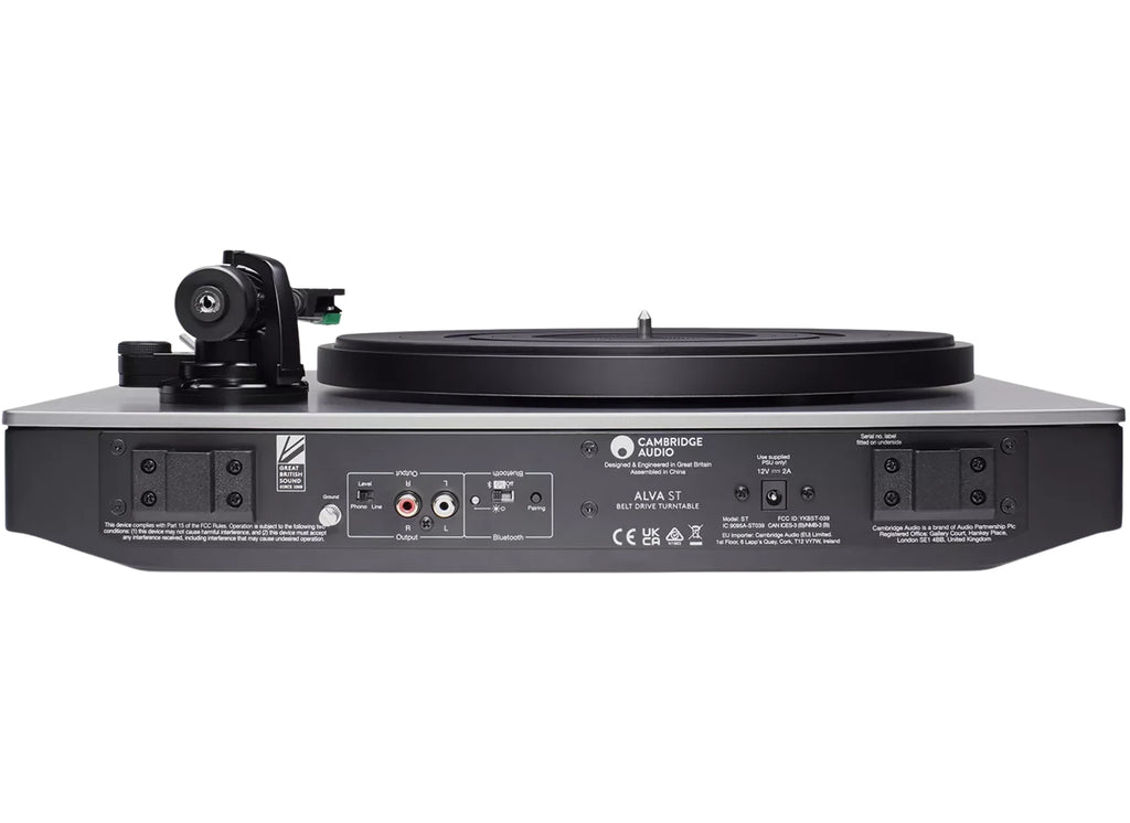 Cambridge Audio Alva ST belt-drive turntable, black