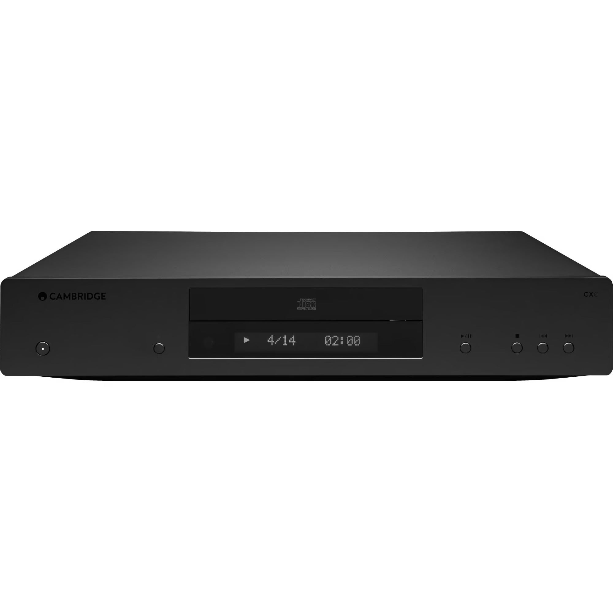 Cambridge Audio CXC CD transport, silver, front view