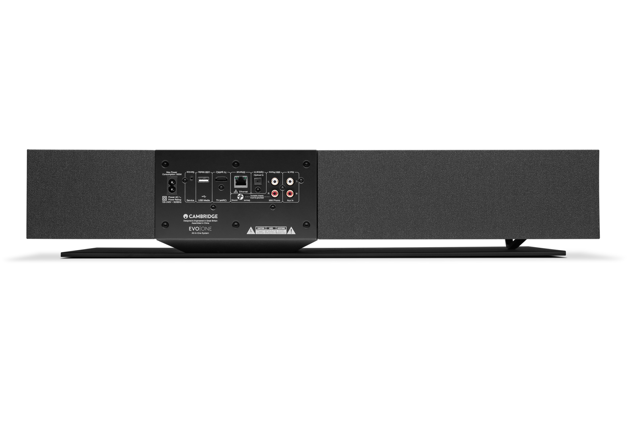 Cambridge Audio Evo One wireless speaker, back view