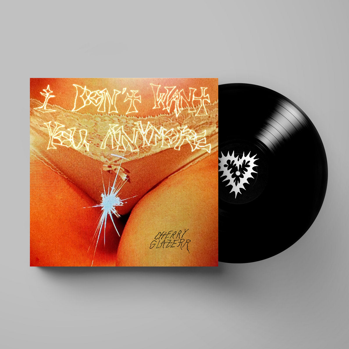 Cherry Glazerr I Don't Want You Anymore vinyl record, black vinyl LP