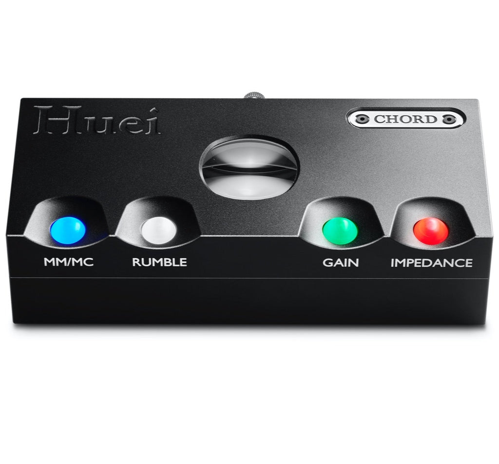 Chord Electronics Huei phono stage, front view