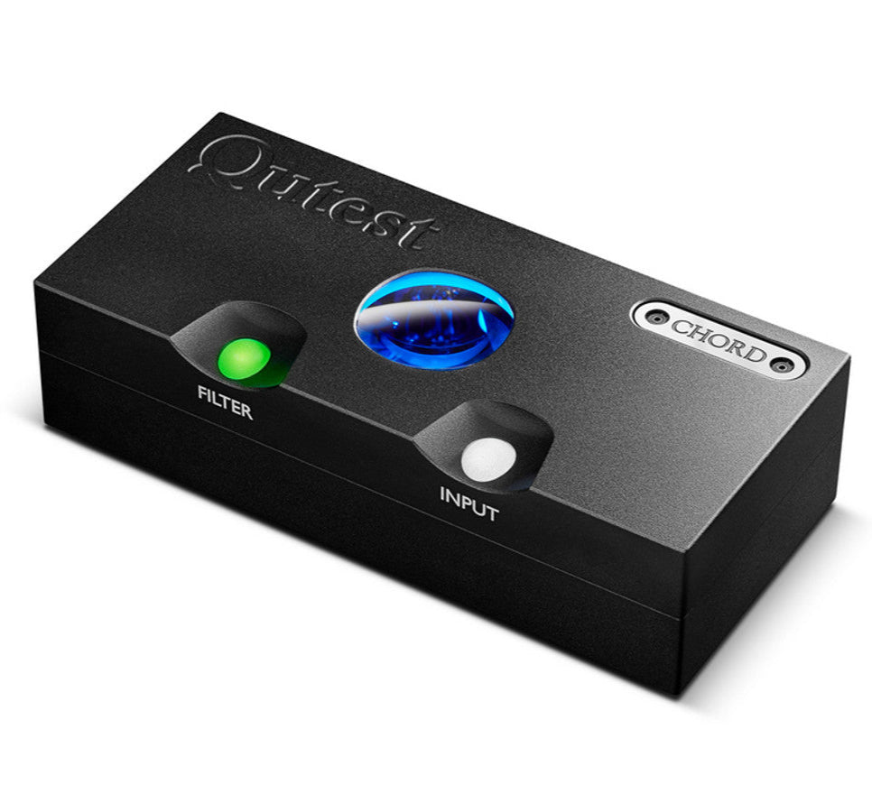 Chord Electronics Qutest DAC and headphone amplifier, front view