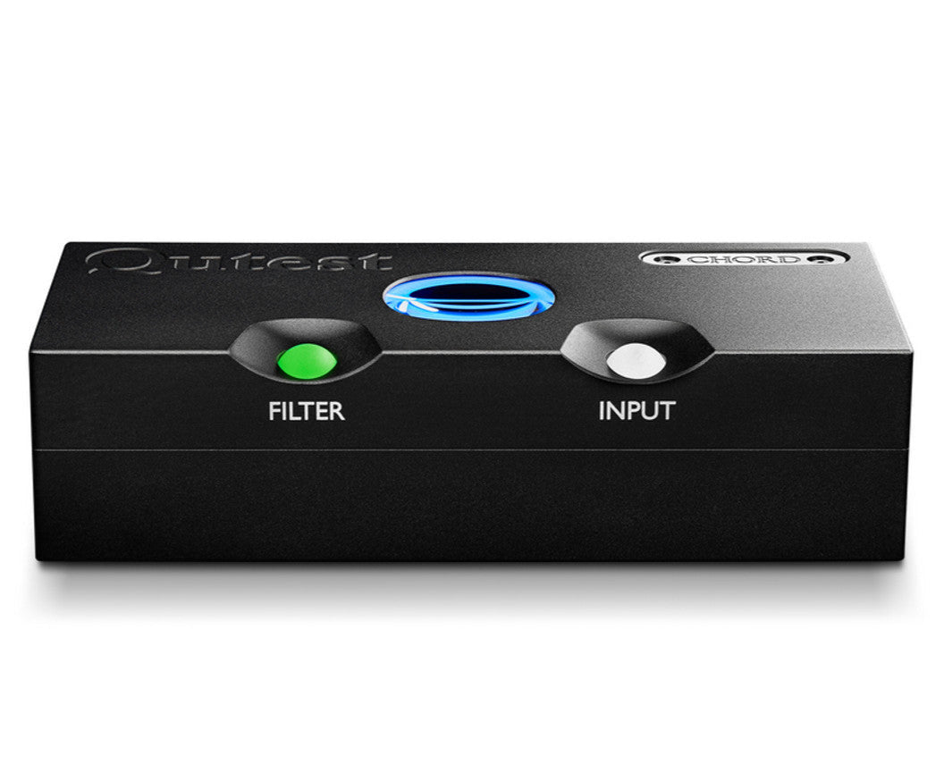 Chord Electronics Qutest DAC and headphone amplifier, front view