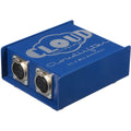 Cloud Microphones Cloudlifter CL-2 microphone preamp with dual-channel XLR inputs and sleek design.